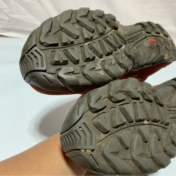 Salomon Contagrip Thinsulate insulation Suede Shoes size 7 - Picture 10 of 15